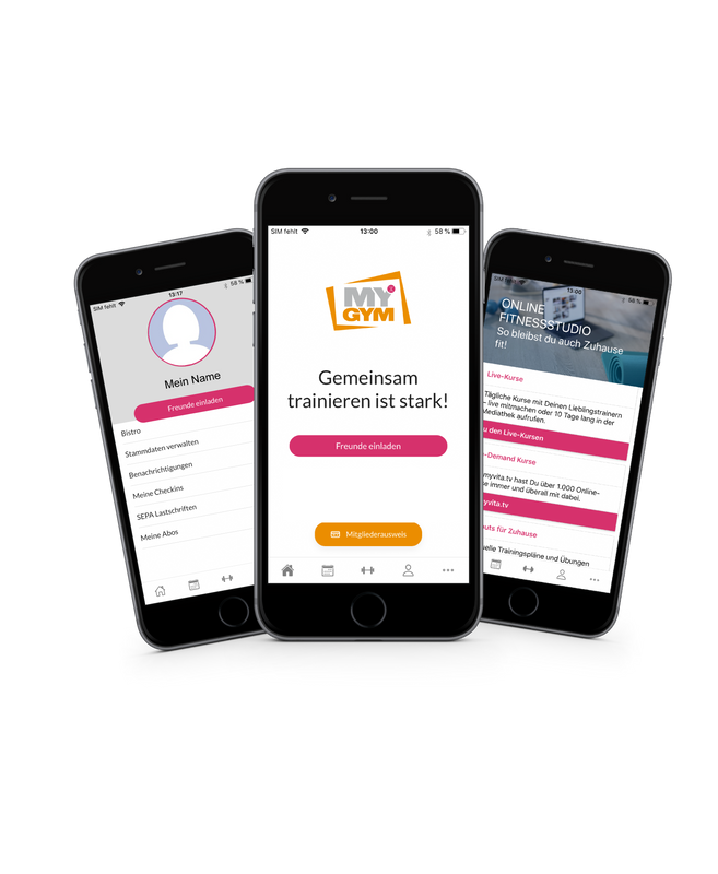 MYGYM App für Dein Handy